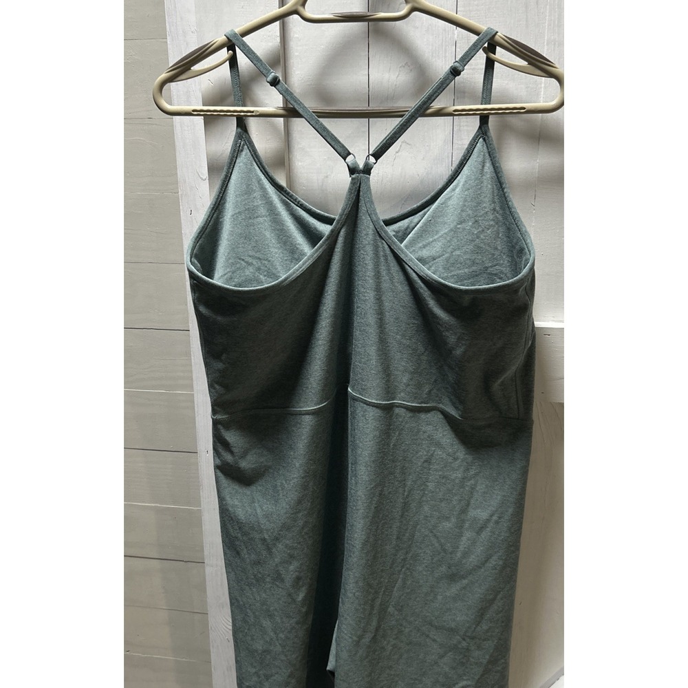 Old Navy Cloud + Go Dry Activewear Romper XL Green Built in Bra Remove Padding - Picture 2 of 8